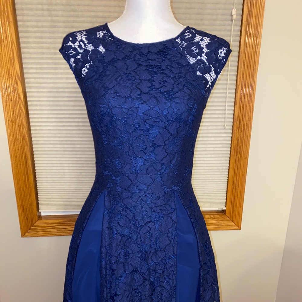 Navy Blue Gown